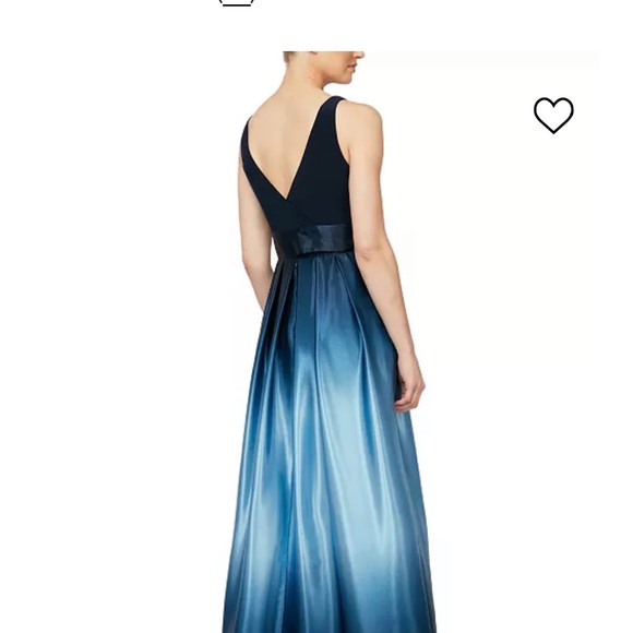 Navy Ombré dress new with tags - Picture 2 of 4